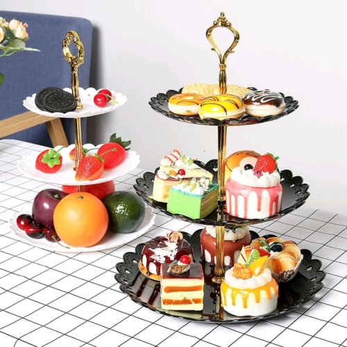 fruit plate. cake pan. multi-layer dessert table. birthday party cake stand