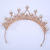 Bridal Headdress Korean Style New Wedding Dress Crown Birthday Performance Festival Hair Accessories Handmade Pearl Rhinestone Crown
