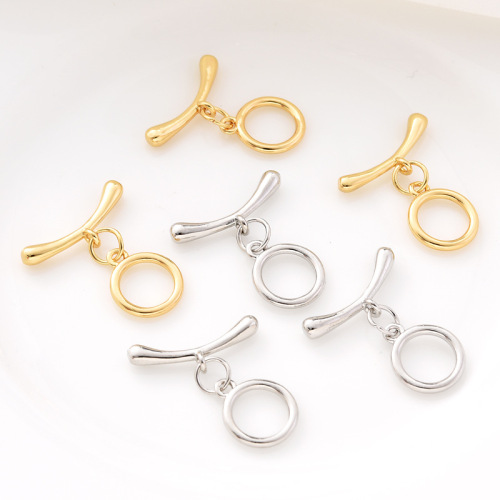 厂家直销珍珠项链扣基础ot扣弯棍弯棒手链收尾扣毛衣链diy饰品配