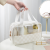 Transparent Cosmetic Bag Portable Toiletry Bag Large Capacity Bathroom Bag Waterproof Wash Bag Cosmetics Storage Bag 