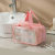 Dry Wet Separation Cosmetic Bag Transparent Bath Bag Double-Layer Bathroom Bag Large Capacity Wash Bag Cosmetics Storage