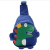 Children's Bags Bag Cartoon Children's Bags Dinosaur Backpack Crossbody Bag Waist Bag Outdoor Bag Shoulder Bag Baby Bag