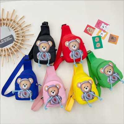 Children's Bags Shoulder Bag Messenger Bag New Children's Bag Outdoor Bag Mobile Phone Bag Travel Bag Korean Chest Bag