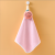 Hand Towel Coral Fleece Towel Hanging Towel Kitchen Rag Cleaning Cloth Kids' Towel Cartoon Square Towel