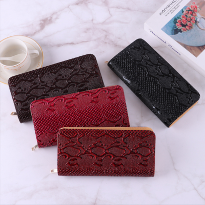 Long Wallet Men's Wallet Wallet Wallet Card Holder Business Wallet Fashion Wallet Small Dragon Pattern Wallet
