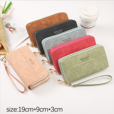 Long Wallet Wallet Card Holder Wallet Wrist Wallet Women's Wallet Clutch Multi-Functional Card Package