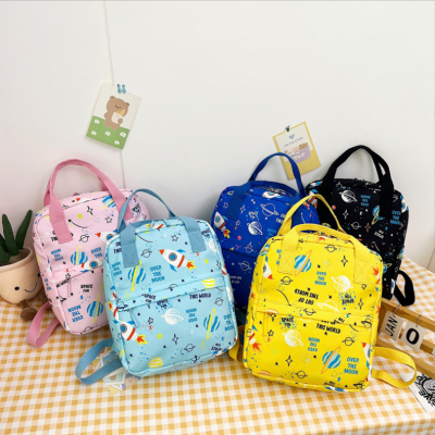Children's Backpack Backpack Student Bag Handbag Kindergarten Backpack Space Baby Travel Bag