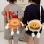 Children's Backpack Cartoon Satchel Shoulder Bag Crossbody Bag Mobile Phone Bag Coin Purse Simulation Satchel Outdoor 