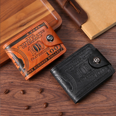Wallet Wallet Wallet Card Holder Carry-on Bag Men's Wallet Portable Bag Coin Purse Folding Wallet