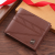 Folding Wallet Short Wallet Men's Wallet Card Holder Wallet Fare Coin Purse Business Wallet