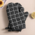 Anti-Hot Gloves Heat Insulation Gloves Baking Gloves Microwave Oven Insulated Gloves Cotton Linen Oven Gloves