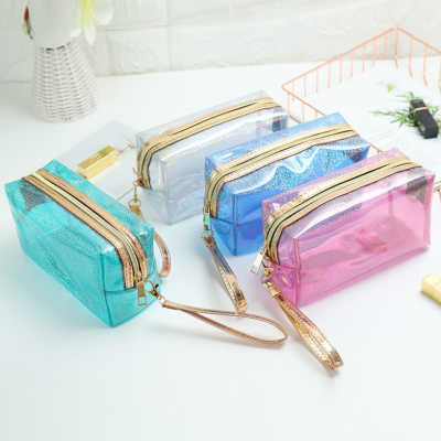 Cosmetic Bag Wash Bag Bathroom Bag Transparent Cosmetic Bag Cosmetic Bag Waterproof Bath Bag Lipstick Pack Carry-on Bag
