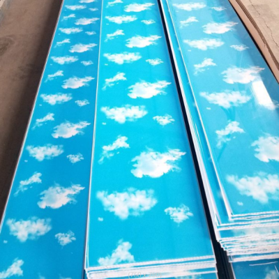 Manufacturers Sell Various Models Transfer Printing Pvc Buckle Export Film Polishing Printing Plastic Gausset Plate Ceiling