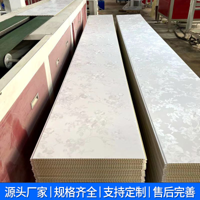 PVC Buckle Plate Foreign Trade Processing Decorative Plate Plastic Buckle Plate Plastic Steel Ceiling Pinch Plate Wallboard Plastic Plate Factory Wholesale