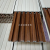 Factory Export Wpc Grid Plate Bamboo Fiber 204 Inner Arc Plate Arc Molding Plate Background Wall Decoration Wall Panel