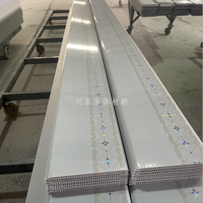 Pvc Buckle Pvc Ceiling Board Plastic Pvc Buckle Plastic Integrated Quick Installation Wallboard