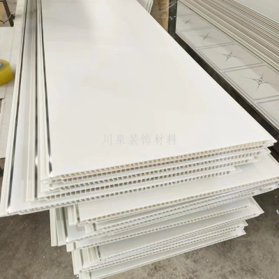 Wholesale Factory Direct Sales Plastic Pvc Board Integrated Ceiling Plastic Buckle Kitchen Bathroom Ceiling Decoration Ceiling