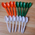 Factory Production Disposable Knife Fork Spoon Supplies Tableware Disposable Arrangement Knife Fork Spoon Large Export