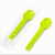 Foreign Trade Export Degradable Corn Starch Yogurt Spoon Pudding Spoon Ice Cream Spoon Mousse Cup Dessert Spoon Ice Cream Spoon