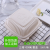 Factory Customized Disposable Lunch Box Takeaway Packing Box Foldable Single Grid Corn Starch American Hamburger Box