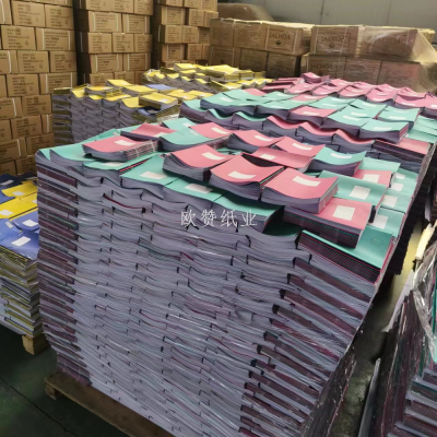 Foreign Trade Export Staple Student Practice Note, Double Line Notebook Batch Oem Customized Factory Wholesale