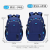 Factory Direct Sales Casual Student Schoolbag Backpack Color Matching Quality Men's Bag Foreign Trade Cross-Border Bag One Piece Dropshipping Schoolbag