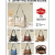 New Trendy Women's Bags Messenger Bag Shoulder Bag Solid Color Square Bag Handbag Factory Foreign Trade Cross-Border One Piece Dropshipping Bag