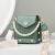 Trendy Women's Bags Mobile Phone Bag Women's New Pearl Chain Shoulder Bag Messenger Bag Texture Vertical Small Square Bag One Piece Hair