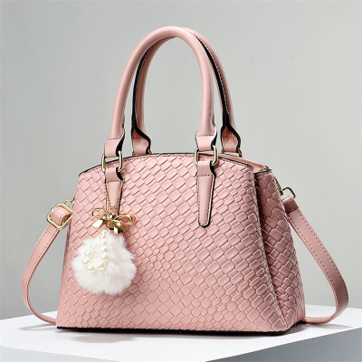 Trendy Women's Bags New Fur Ball Casual Bag High-Grade Messenger Bag Shoulder Bag Fashion Handbag Foreign Trade Cross-Border Bag