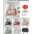 Trendy Women's Bags Fashion Messenger Bag Versatile Handbag Solid Color Single-Shoulder Bag Factory Foreign Trade Cross-Border One Piece Dropshipping Bag