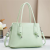 Bag New Fashion Trendy Women's Bag All-Match Leisure Bag Shoulder Bag Messenger Bag Solid Color Large Capacity Handbag