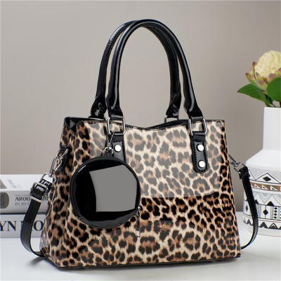 New Fashion Leopard Print Handbags Trendy Women's Bags Shoulder Messenger Bag High Sense Women's Bag One Piece Dropshipping