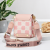 Fashion Multicolor Printing Mobile Phone Bag All-Match Shoulder Messenger Bag One Piece Dropshipping Trendy Women's Bags Small Square Bag Cross-Border Bag