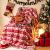 Christmas Blanket Flannel Processing Special Offer Red Snowflake Blanket Spot Printing Nap Blanket Factory Coral Fleece Gift
