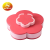 New Pattern Rotating Candy Box Dried Fruit Box Household Petal Fruit Box Plate Compartment Nut Storage Box