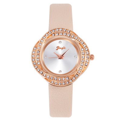 Foreign Trade Hot Fashion Diamond Belt Light Luxury Women's Watch All-Matching Graceful Student Quartz Watch in Stock Wholesale