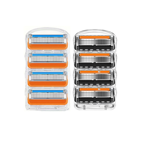 men‘s manual shaver old-fashioned replacement head five-layer universal front shaving face shaving blade fusion5