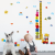[Factory Direct Sales] Mj201 Alpaca Height Measurement Wall Sticker Oversized Cartoon Children's Room Wall Stickers Double Pvc