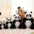 Cute Panda Plush Toy New Panda Simulation Exactly the Same Panda Doll National Treasure Panda Ragdoll
