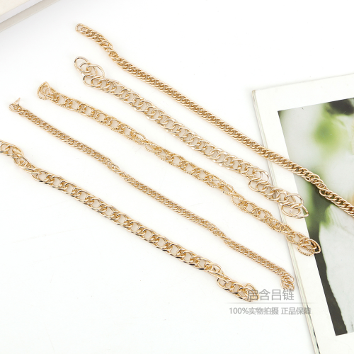 启含花纹磨铝链饰品配件箱包配件服饰配件