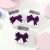Korean Style Bow White Gift Box in Stock Wholesale Jewelry Box Ring Box Necklace Ear Stud Earrings Bracelet Jewelry Box