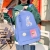 Cross-Border Fashion Women's Bag Computer Bag Student Schoolbag Large Capacity Backpack Travel Bag Satchel