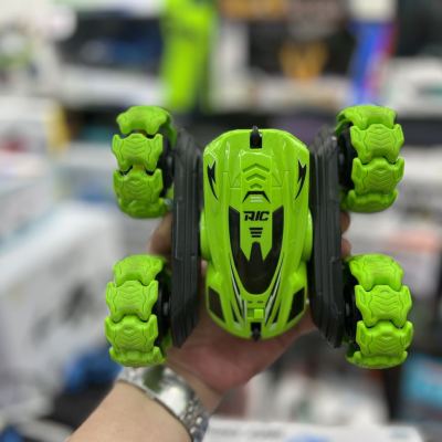 Explosion Tire Double-Sided Stunt Car with Light plus Watch Suitable for E-Commerce and Foreign Trade Step-Resistant Drop-Resistant Charging