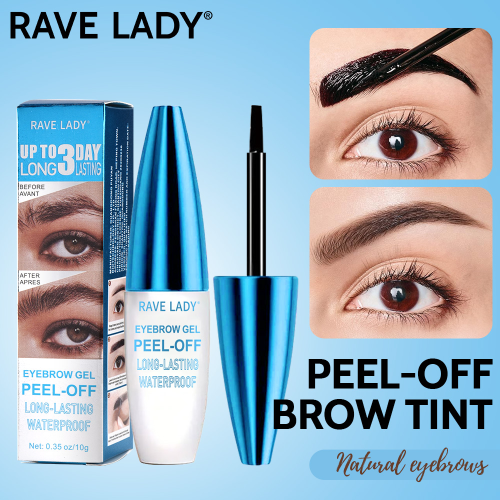 跨境撕拉眉膏半永久眉笔防水汗自然持久撕拉眉胶撕拉式眉膏染眉膏