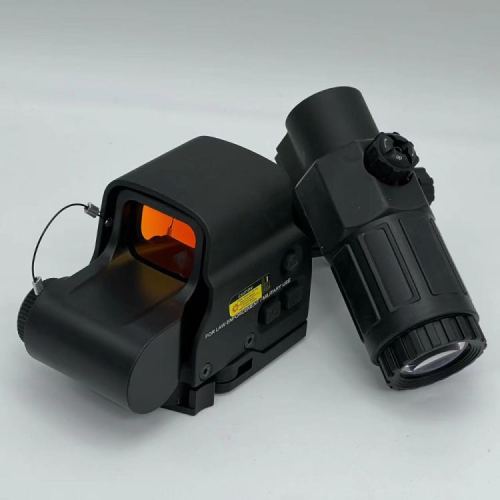 eating chicken sight 558 black red film black g33 barlow lens anti-seismic export for real iron
