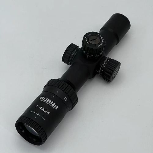 1-4x24 Front Aiming Real Iron Level Rifle Telescopic Sight with Light Reticle