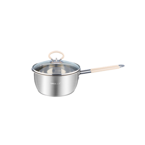 ..汤锅磁炉锅长柄不锈钢盖底款汤锅家用燃气电磁炉锅