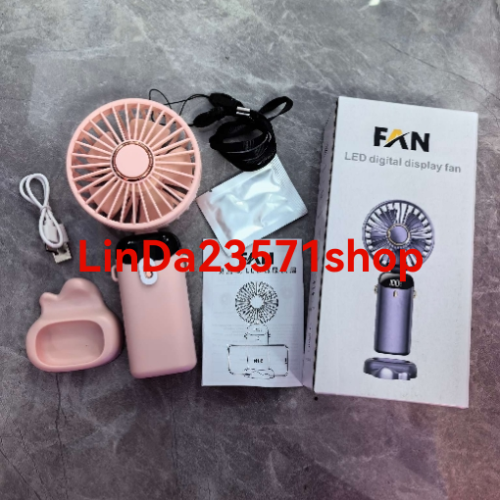 手持迷你风扇冷风机电风扇香薰风扇挂脖风扇