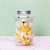 450m | Bear Bottle Transparent Milky Tea Bottle Printing Disposable Large Mouth Cute Candy Jar Creative Plastic Bottle