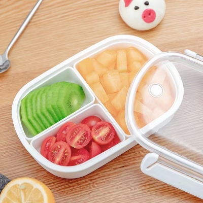Fruit Bento Box Only for Pupils Portable Fresh Food Grade Meal Box Kindergarten Children Take-out Brunch